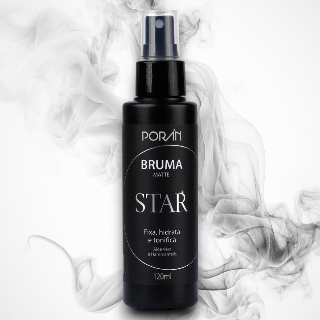 Brumaa Matte Fixadora Porán Vegana PR150 Fixação Longa Duração Controle Oleosidade