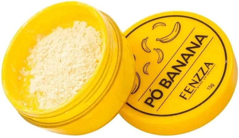 Pó Banana Facial Efeito Translúcido Fenzza 15g - Imagem 3