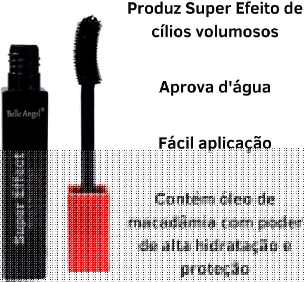 Rimel Mascara de Cilios a Prova d'água Super Effect Super Volume Belle Angel - Imagem 2