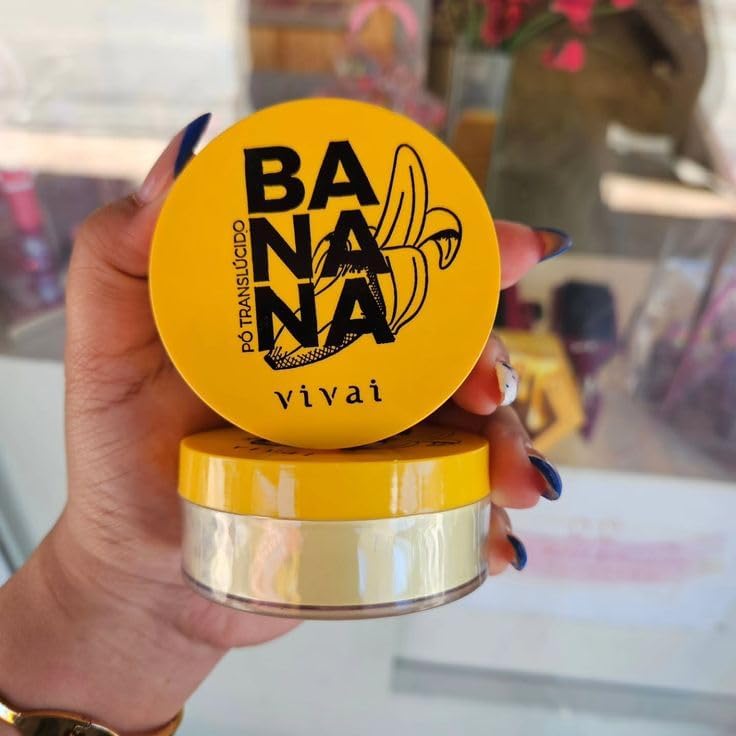Pó Facial Translúcido Banana Vivai - Imagem 4