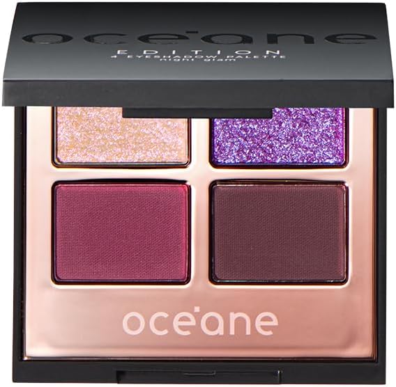Océane Oceane Paleta De Sombras - Eyeshadow Palette Night Glam Océane Edition 4,5G - Imagem 3