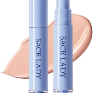 SACE LADY Corretivo De Alta Cobertura, Sérum Iluminador Para Olhos, Manchas, Vermelhidão E Olheiras, Com Retinol E Ácido Hialurônico, Hidratação 24 Horas (03 Light Natural)