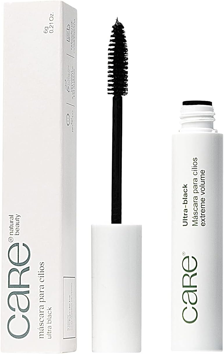 Care Natural Beauty Máscara Para Cílios Ultra-Black Care Natural Beauty