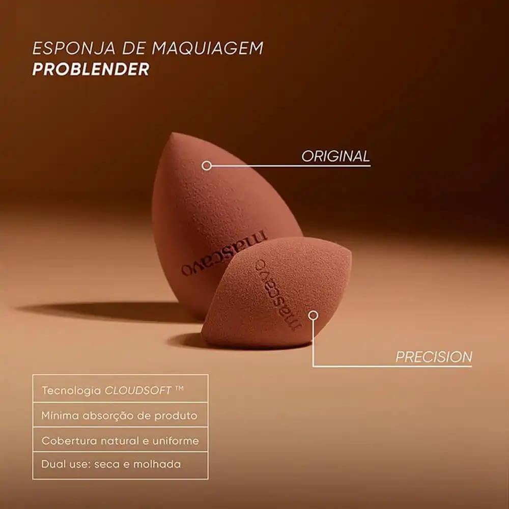 Mascavo Problender Esponja De Maquiagem Grande - Imagem 3