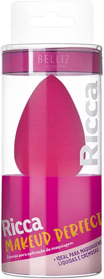 Esponjas Para Aplic De Make Up Ricca Tam Medio 1Unid