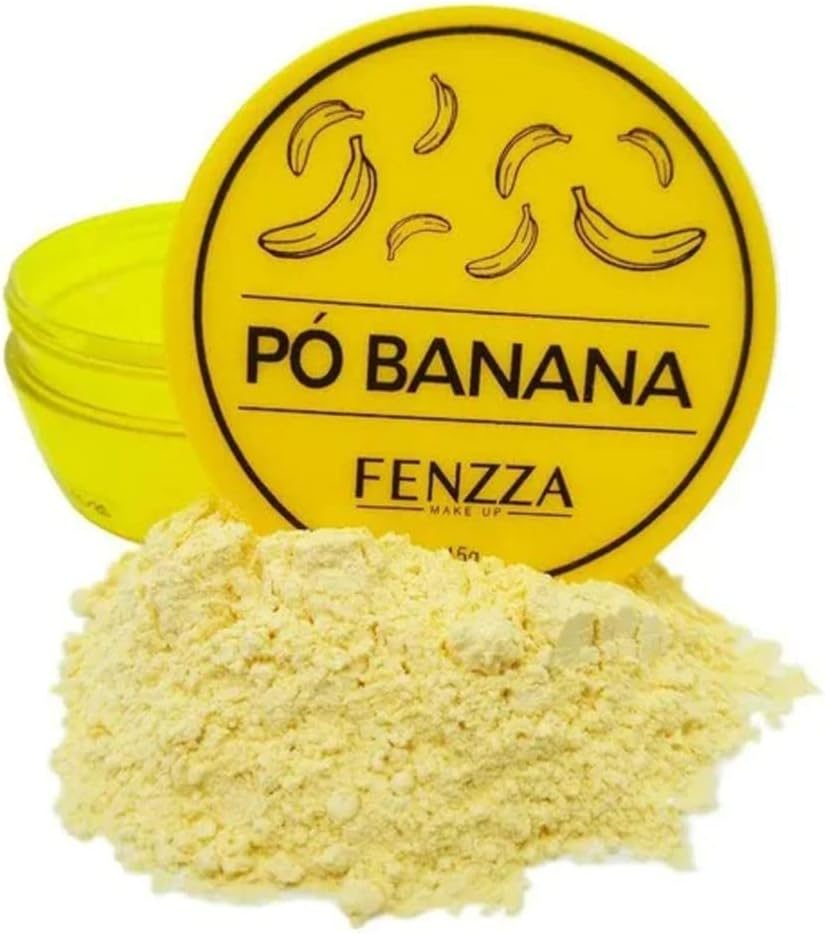 Pó Banana Facial Efeito Translúcido Fenzza 15g - Imagem 2