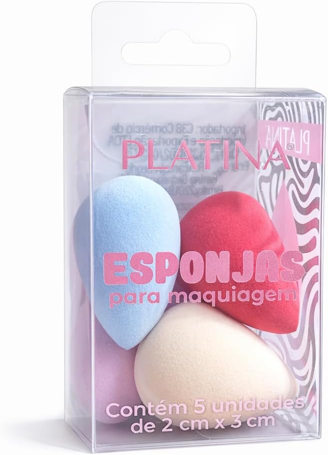 Kit 5 Mini Esponjas de Maquiagem Profissional – Ultra Macias Sem Látex, Uso Seco e Úmido, Perfeitas para Corretivo e Áreas de Difícil Acesso – Compactas para Bolsa e Viagem - Imagem 8