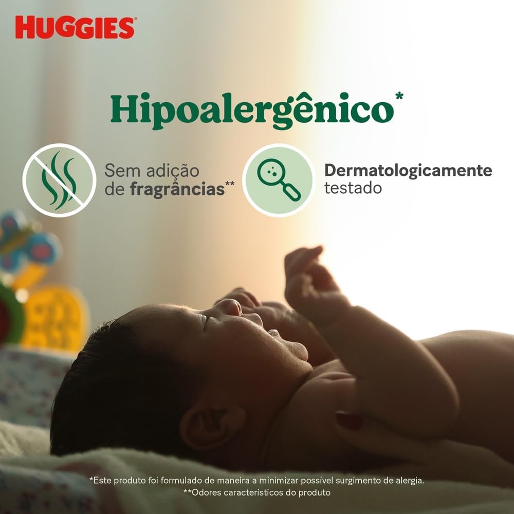 Huggies Fralda Descartável Premium Natural Care P - 36 Un - Imagem 7