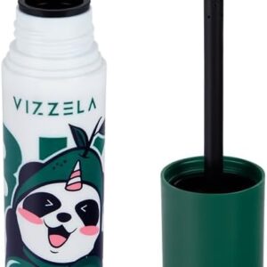 Máscara Para Cílios Vizzela Big No Panda Olive Green Verde Vegano Original Vizzela