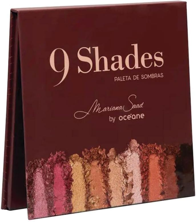 Oceane Paleta De Sombras Mariana Saad By Océane - 9 Shades 30,6G. - Imagem 2