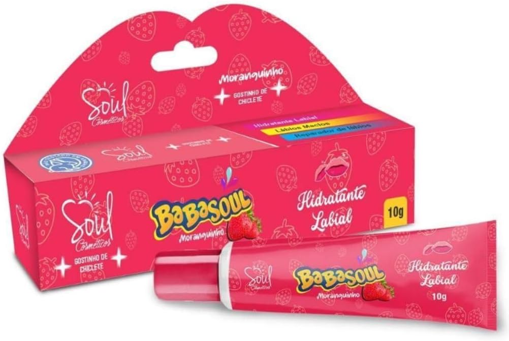 Hidratante Labial Babasoul Morango Soul 10g - Imagem 6