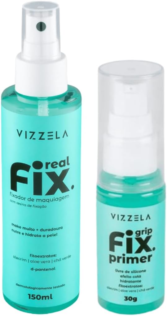 Fixador + Primer Maquiagem Resistente Vizzela