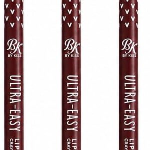 Kit 3 Lápis Contorno Labial Nude Rose Ultra Easy Ruby Kisses