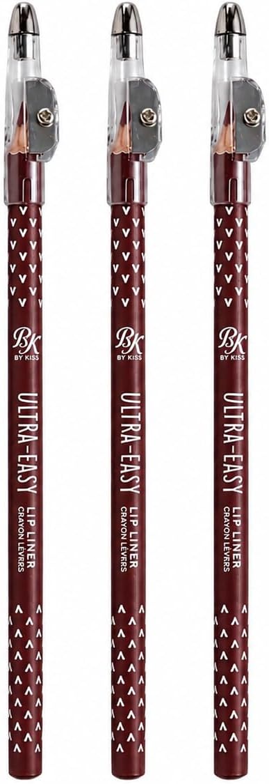 Kit 3 Lápis Contorno Labial Nude Rose Ultra Easy Ruby Kisses