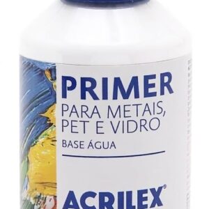 Acrilex Primer 3 em 1, Para Metal, Vidro e PET, Incolor, 100 ml