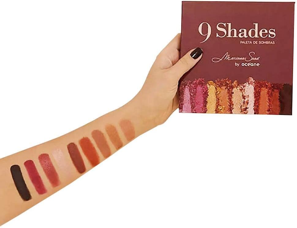 Oceane Paleta De Sombras Mariana Saad By Océane - 9 Shades 30,6G. - Imagem 3