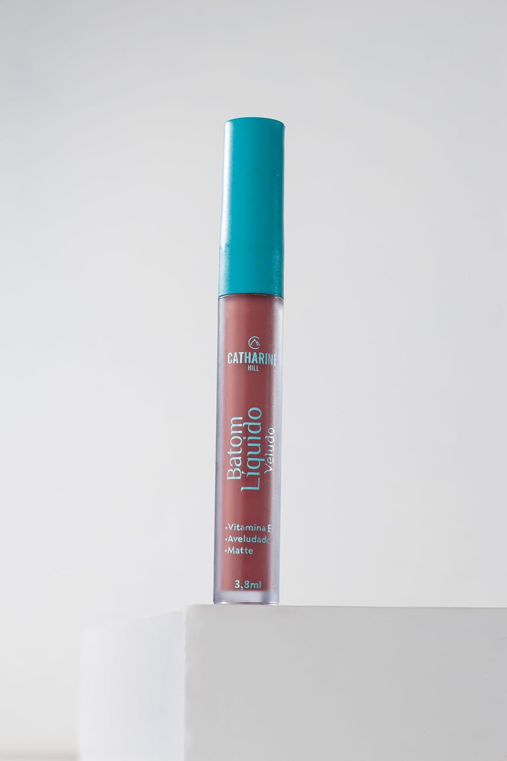 Catharine Hill Batom Líquido Veludo 1014/V2 Pink Velvet 3,8ml Acabamento Aveludado Matte Elegante Vitamina E Silicone - Imagem 9