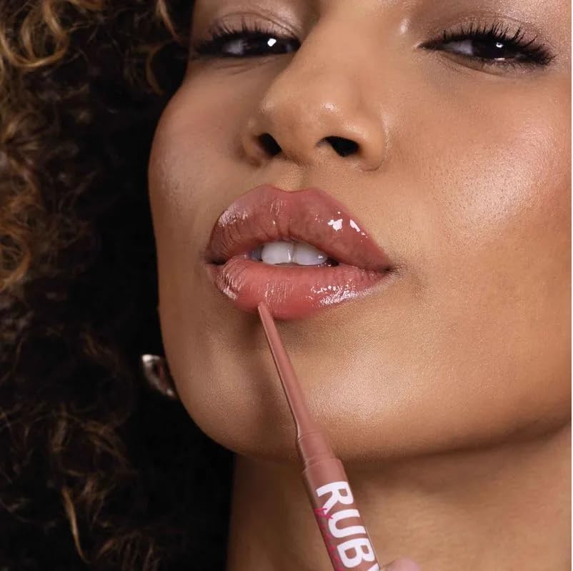 Big & Full Plumping Lip Liner Lapiseira Labial Volume - Nude Pink - Imagem 5