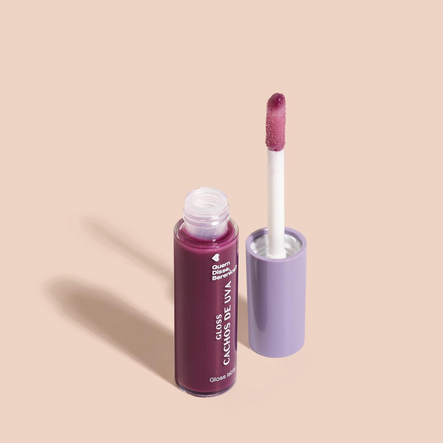 Gloss Labial Cachos de Uva QDB E Cuide-se Bem 4ml - Imagem 2