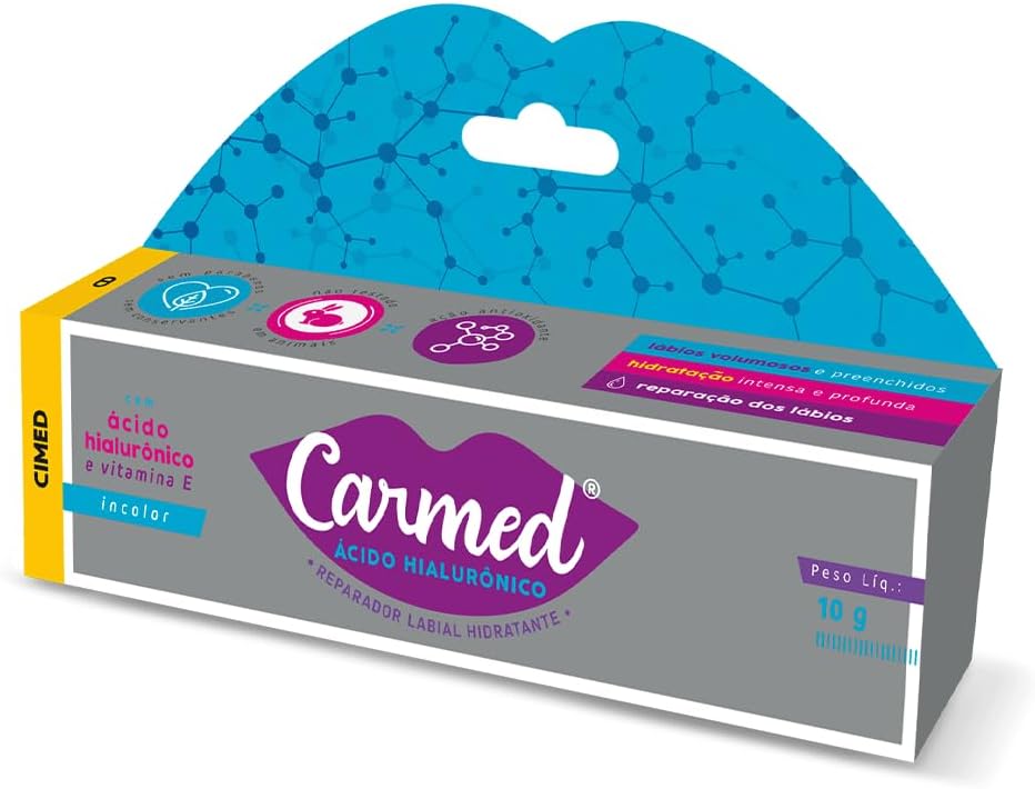Carmed Ácido Hialurônico Hidratante Labial 10g - Imagem 2