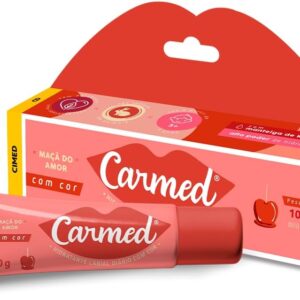 Carmed Maçã do Amor Hidratante Labial com cor 10g
