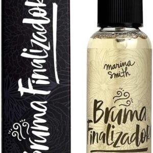 Marina Smith Bruma Facial Finalizadora Spray 60ml - Fixador de Maquiagem Hidratante com Pantenol, Camomila e Pepino - Spray Calmante e Refrescante para Todos os Tipos de Pele