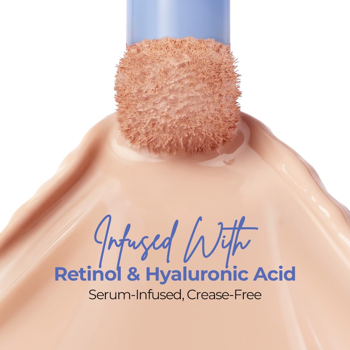 SACE LADY Corretivo De Alta Cobertura, Sérum Iluminador Para Olhos, Manchas, Vermelhidão E Olheiras, Com Retinol E Ácido Hialurônico, Hidratação 24 Horas (03 Light Natural) - Imagem 4