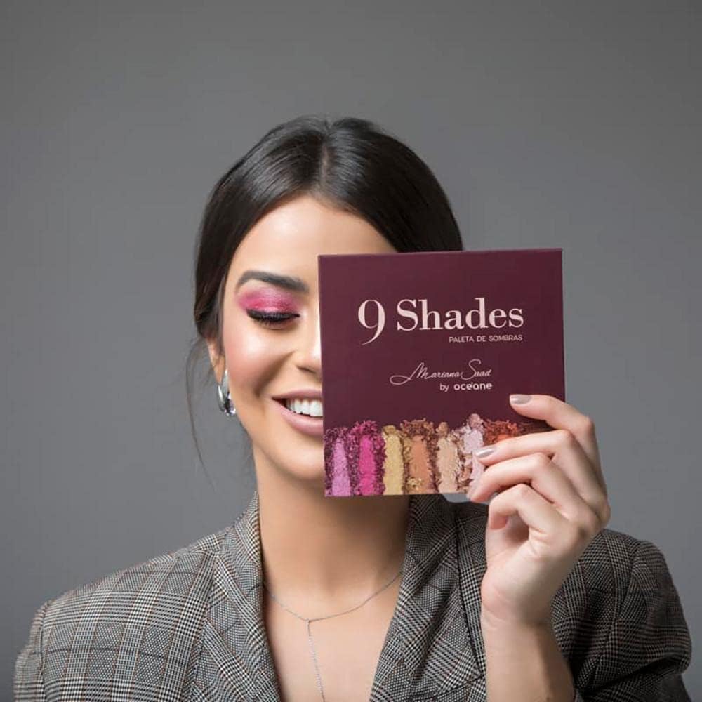 Oceane Paleta De Sombras Mariana Saad By Océane - 9 Shades 30,6G. - Imagem 5