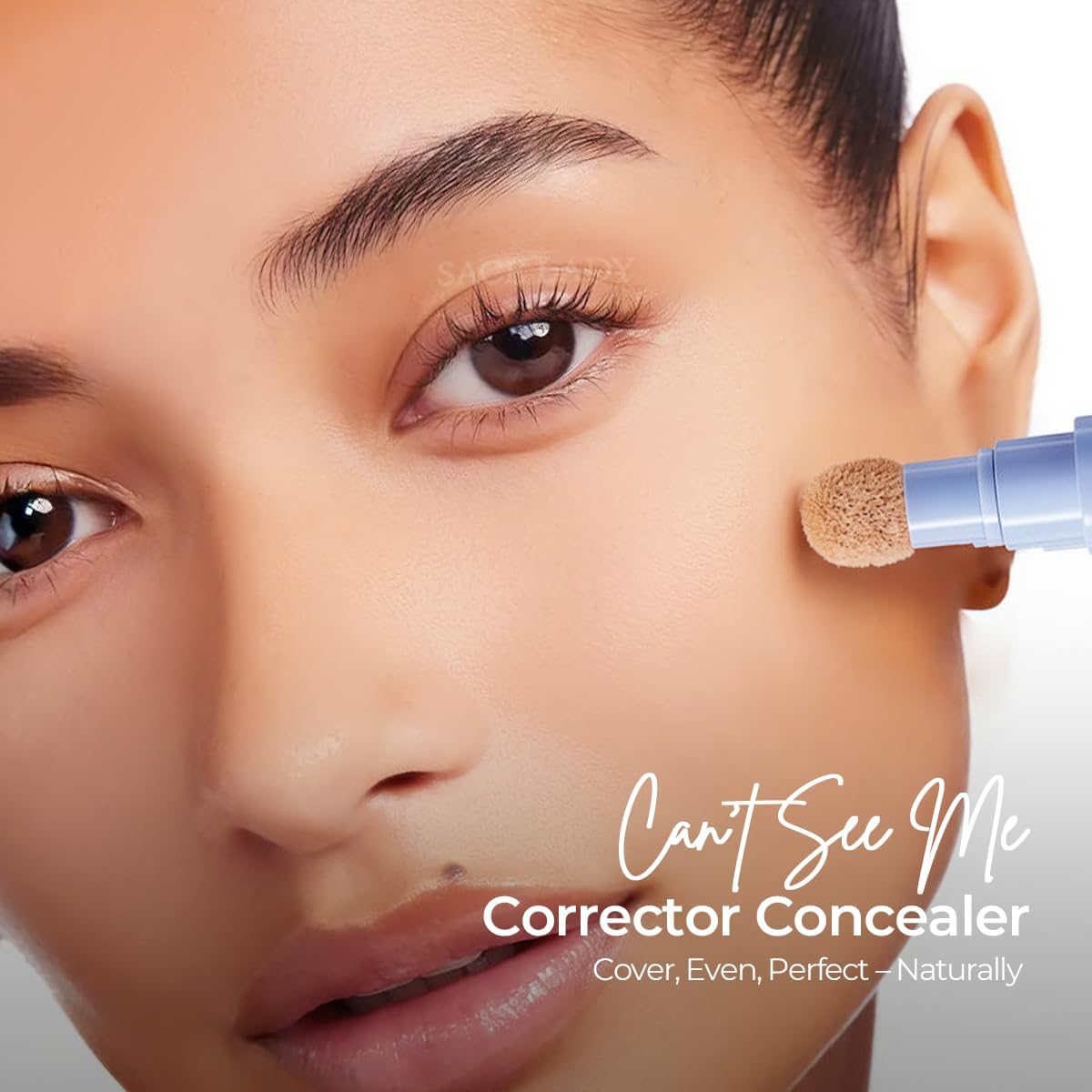 SACE LADY Corretivo De Alta Cobertura, Sérum Iluminador Para Olhos, Manchas, Vermelhidão E Olheiras, Com Retinol E Ácido Hialurônico, Hidratação 24 Horas (04 Natural) - Imagem 2