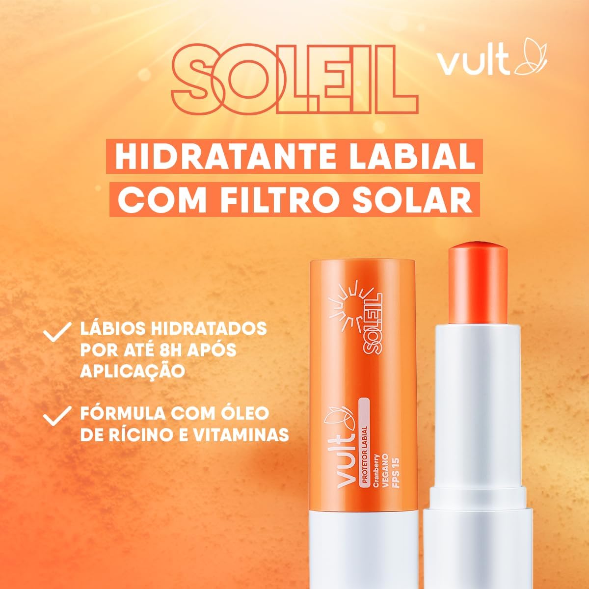 VULT BALM LABIAL FPS15 SOLEIL - Imagem 3