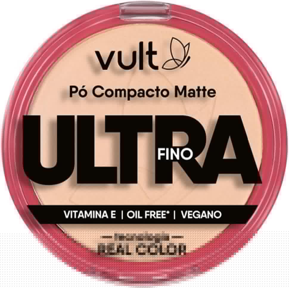 Vult Pó Compacto Matte Ultrafino Cor V410