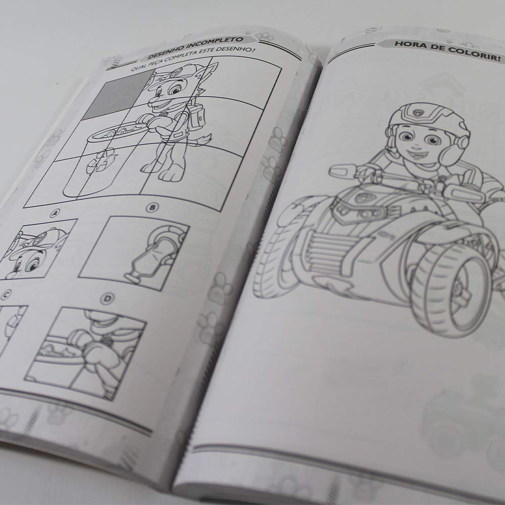 Patrulha Canina - 365 Atividades e Desenhos para Colorir: Atividades e desenhos para colorir - Imagem 6