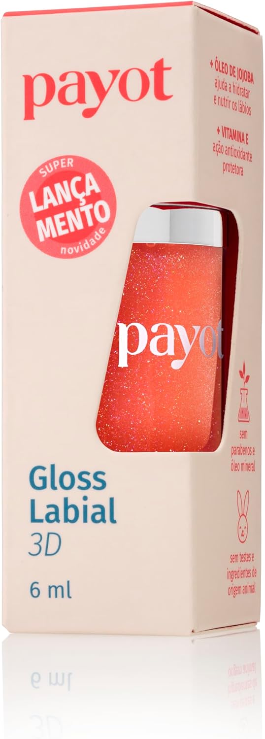 Gloss Labial PAYOT 3D Coral 10-6 ml - Imagem 4