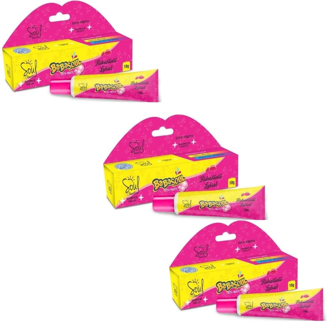 Hidratante Labial Babasoul Morango Soul 10g - Imagem 4