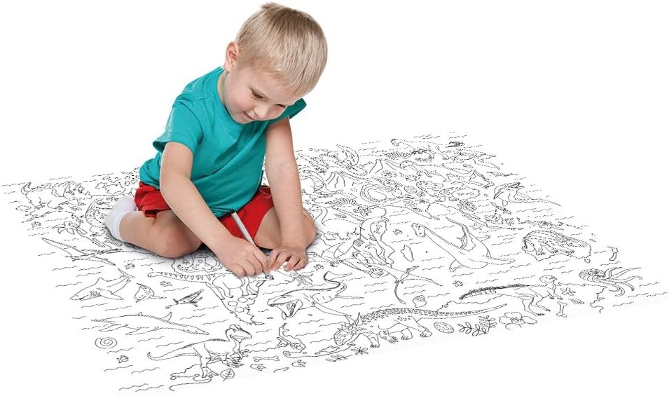Livro-Tapete para Colorir: Dinos - Imagem 5