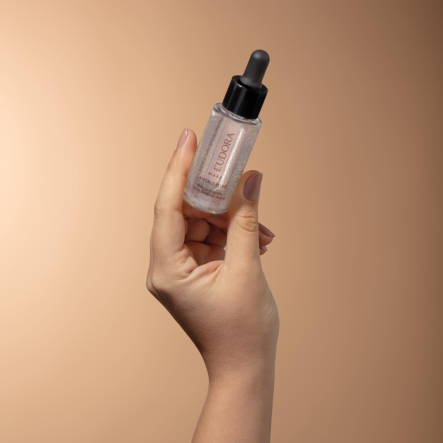 Eudora Make Primer Facial Líquido Metals Rosé 32ml - Imagem 3