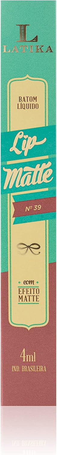 Latika Batom Líquido Matte Nude Nº39 - Imagem 2