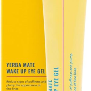 Gel Wake up Eye, creme clareador para olhos com cafeína para olheiras hidratar, minimizar o inchaço, 0,5 ml