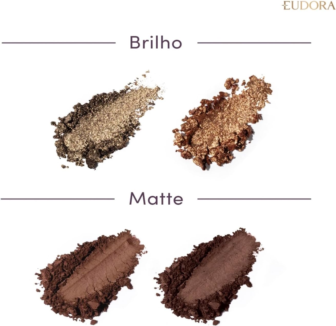 Paleta De Sombras Quarteto Turbo Eudora Make 8G - Imagem 4