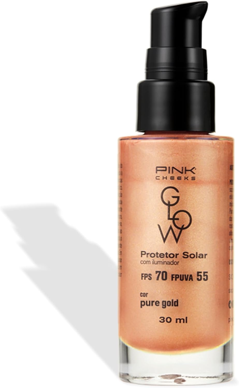 Pink Cheeks Glow FPS 70 Pure Gold - Primer Multifuncional 30ml
