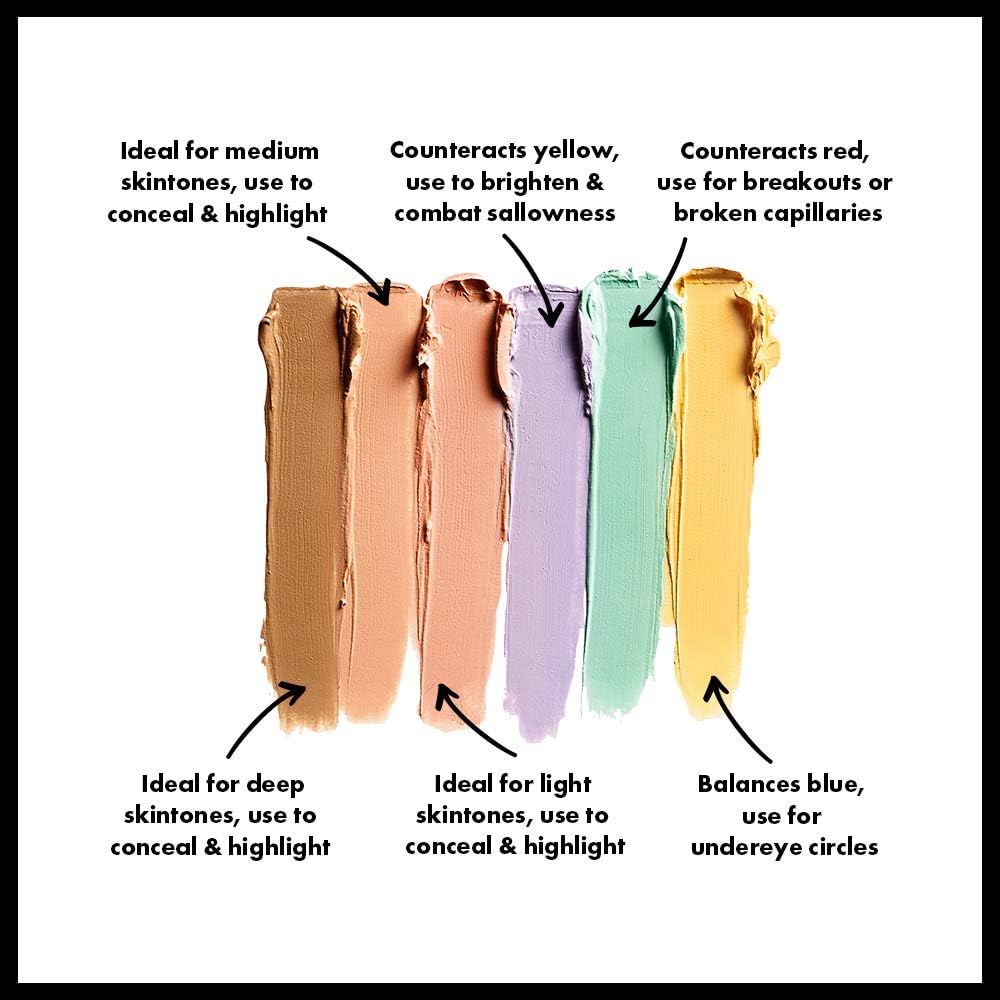 Paleta De Corretivos Color Correcting 6 Cores Nyx - Imagem 3