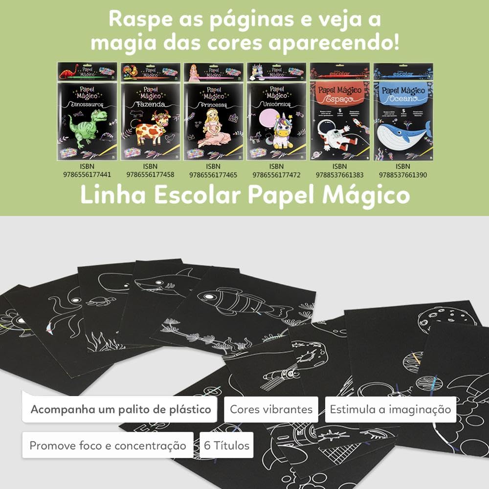 Linha Escolar Papel Mágico: Fazenda - Imagem 2
