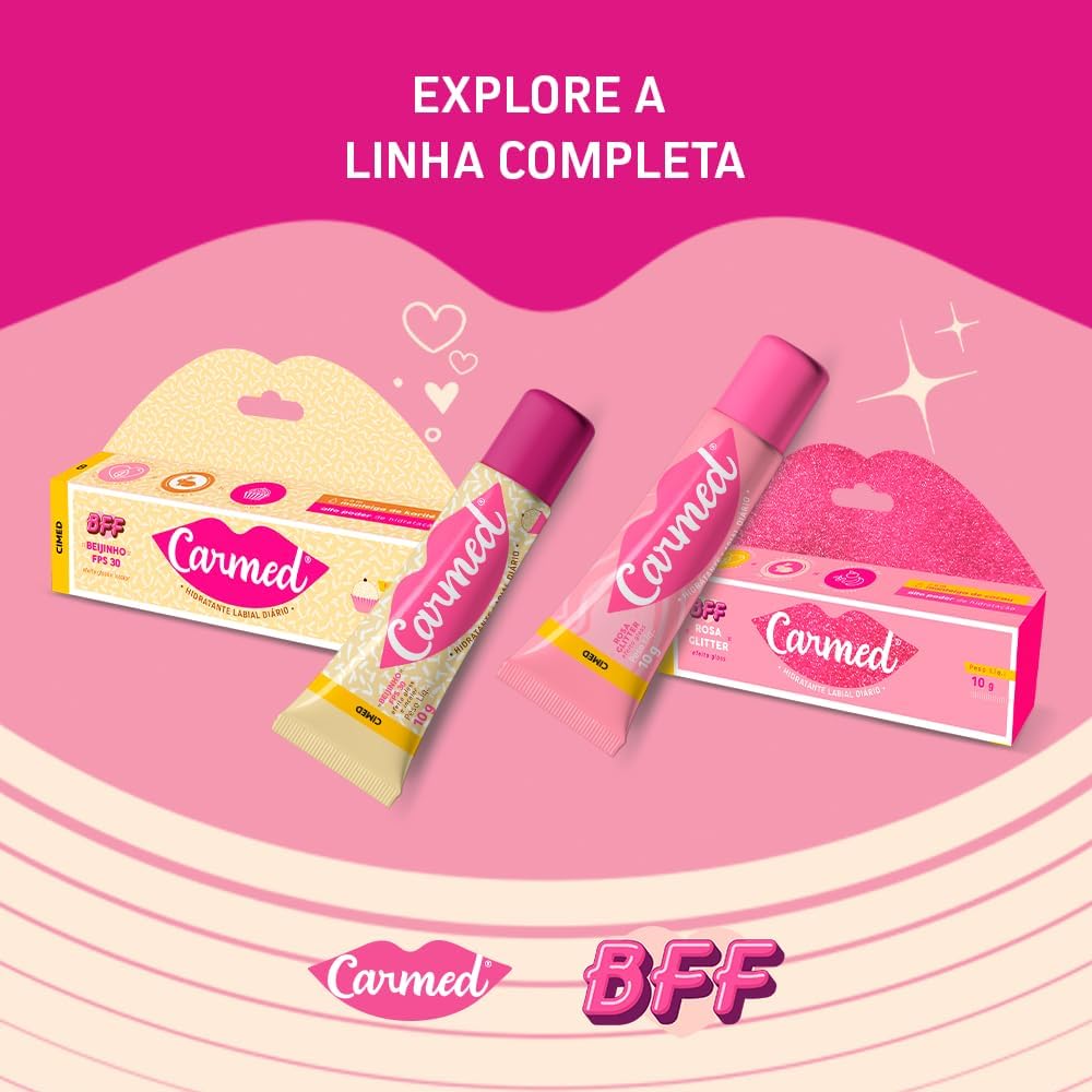 Carmed BFF Beijinho FPS 30 Hidratante Labial 10g - Imagem 6