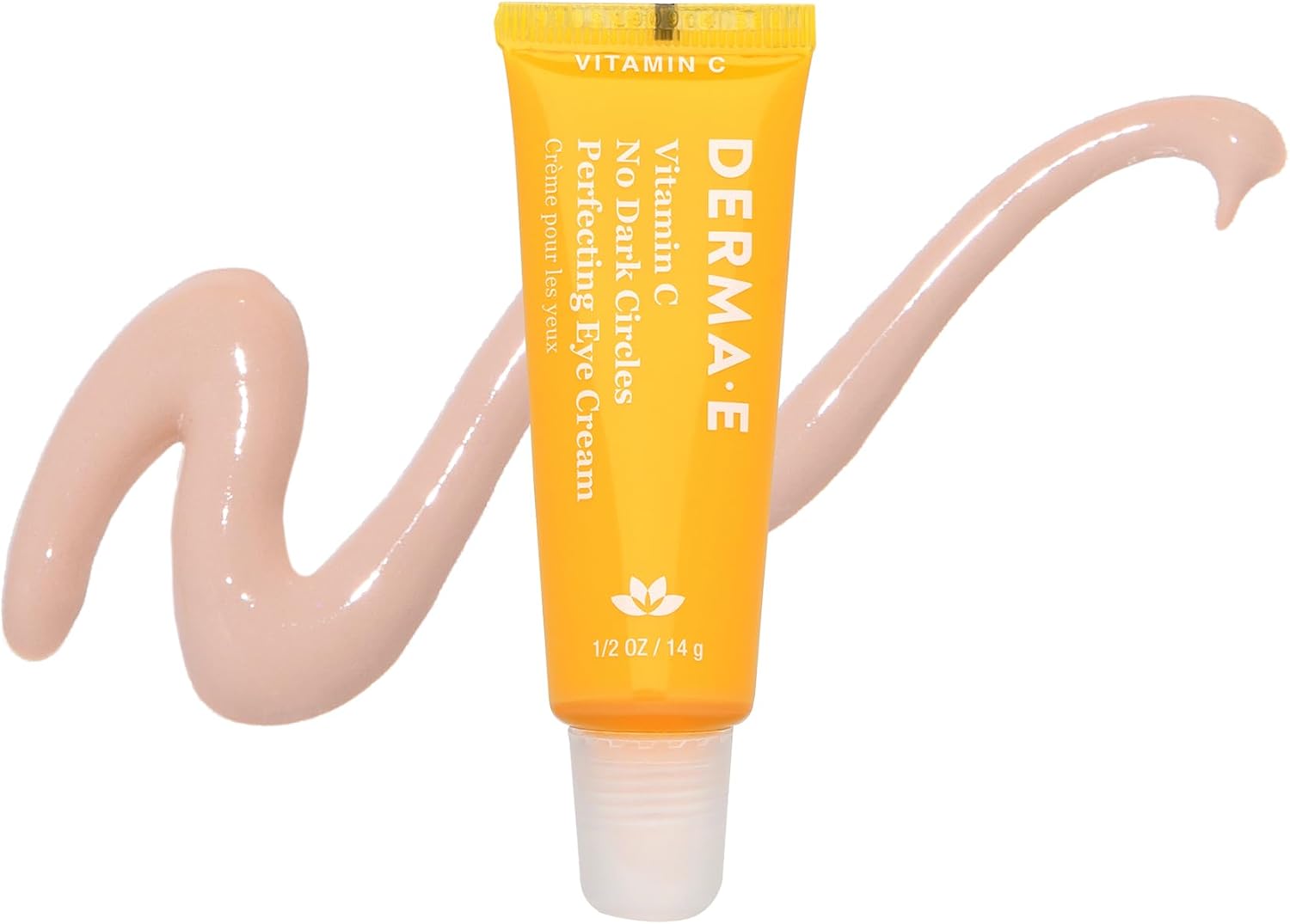 Derma E Creme para olhos aperfeiçoador de vitamina C sem olheiras, 14,2 g, creme para olhos com vitamina C corretor de cor com açafrão e cafeína para linhas finas e inchaço sob os olhos - Imagem 7