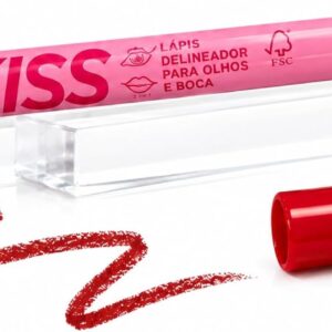 AVON COLOR TREND LAPIS OLHOS E BOCA RED BATIDA DE VINHO 1,1g