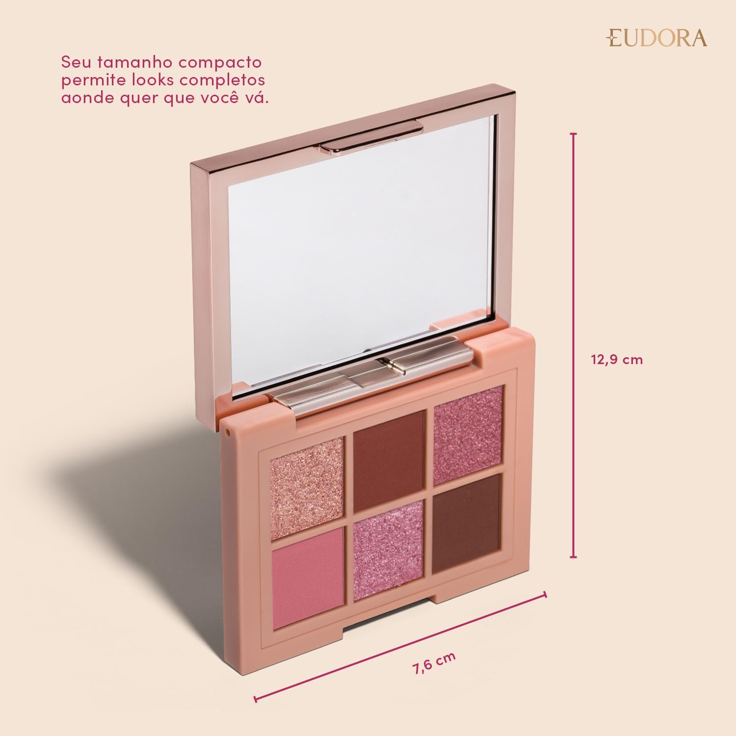 Eudora Niina Secrets Paleta de Cores para os Olhos Shine 5,4g - Imagem 5
