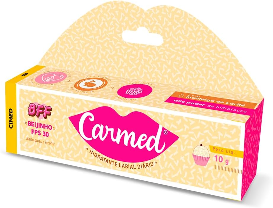 Carmed BFF Beijinho FPS 30 Hidratante Labial 10g - Imagem 2