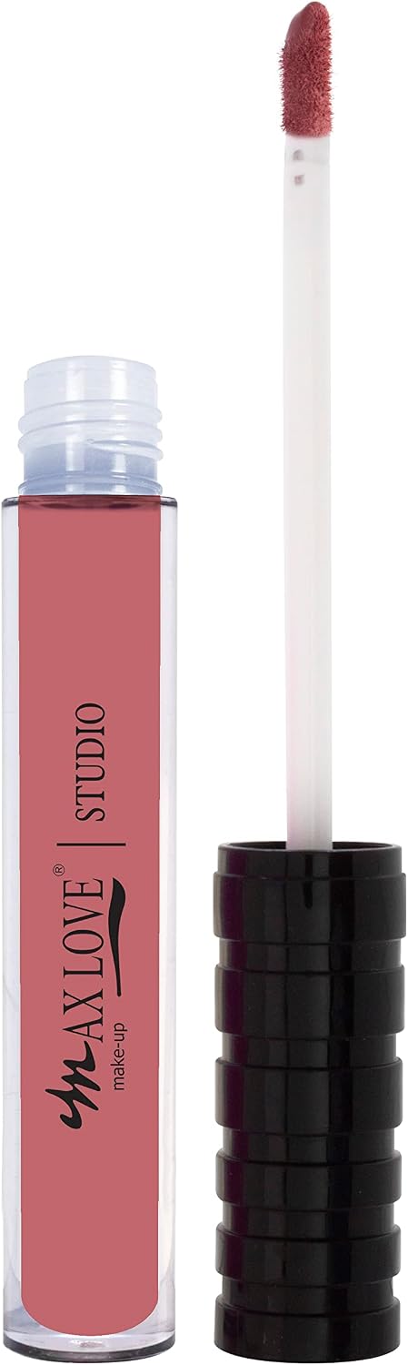 Batom Líquido Max Love 24H Confort Matte - Alta Pigmentação, Não Transfere - Maquiagem Cosméticos Cor 739 - Imagem 2