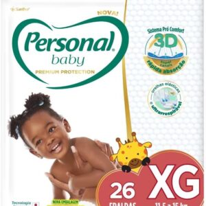 Personal Fralda Baby Premium Protection Xg Com 26 Unidades