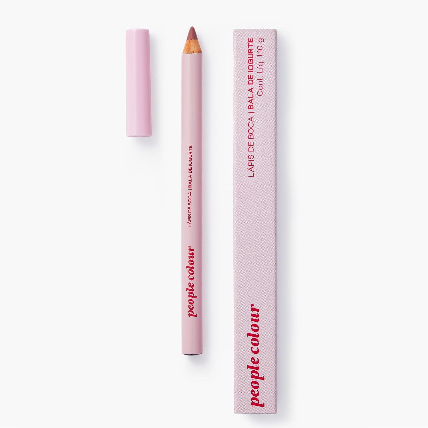 Lápis Labial Soft Matte Rosa Suave Vegano Hidratante People Colour - Imagem 2